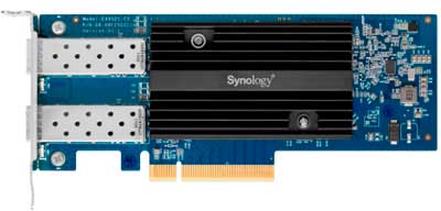 E10G21-F2 Synology - Placa SFP+ 10GbE de porta dupla