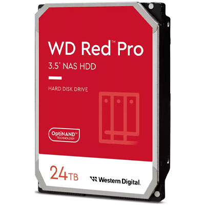 WD240KFGX WD - HD Interno 24TB SATA 6Gb/s 7.200 RPM Red Pro