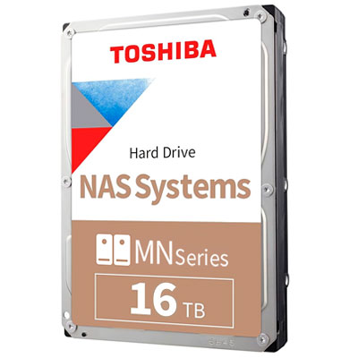 MN09ACA16T Toshiba - Hard Disk 16TB NAS 7200 RPM SATA