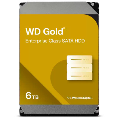 WD6004FRYZ WD - HD Interno 6TB SATA 6Gb/s Gold