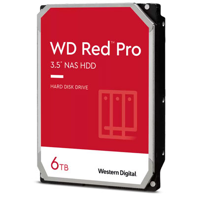 WD6005FFBX WD - HD Interno 6TB SATA 6Gb/s 7.200 RPM Red Pro