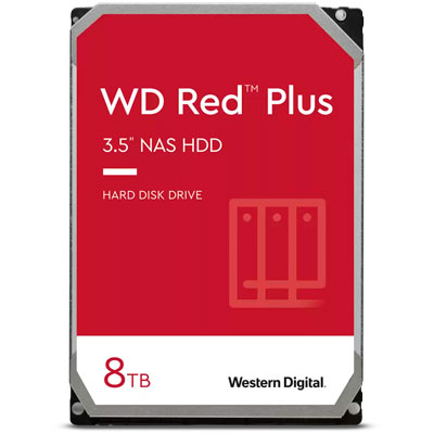 WD80EFPX WD - Hard Disk Interno 8TB SATA 5.640 RPM Red Plus