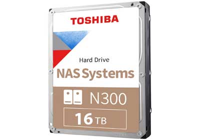 HDWG51GXZSTA 16TB Toshiba - N300 HD Interno NAS SATA