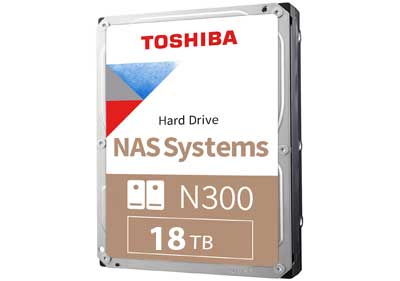HDWG51JXZSTA 18TB Toshiba - N300 HD Interno NAS SATA