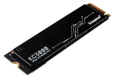 Kingston SSD KC3000 SERIES - PCIE 4.0 NVME M.2 SKC3000D/2048G