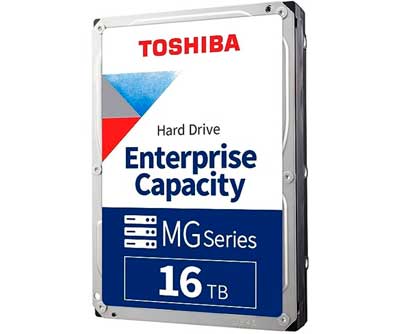 MG08SCA16TE Toshiba - HD 16TB Enterprise 7200 RPM SAS