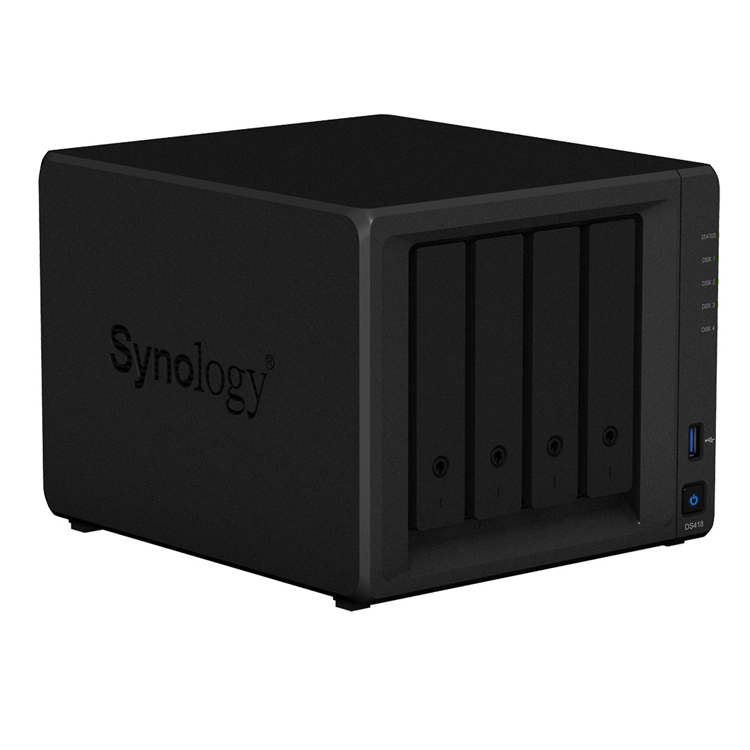 DS418 Synology Diskstation - Storage NAS 4 Baias até 56TB