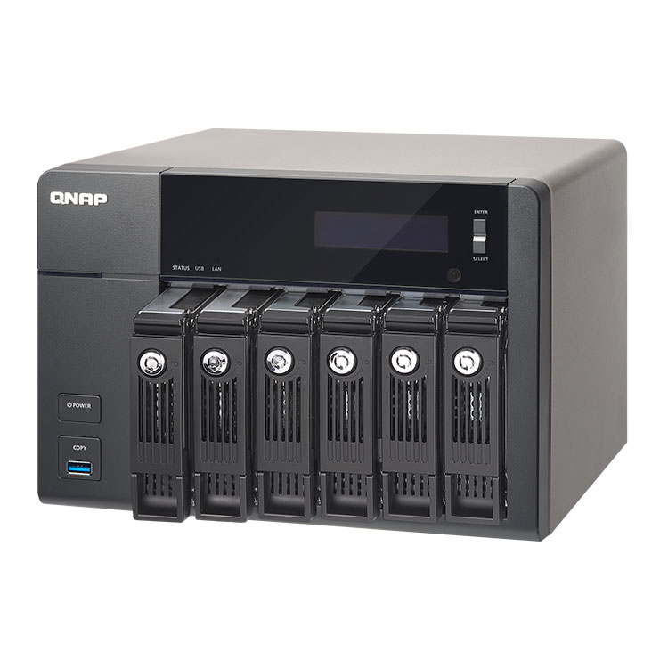 TS-653 Pro Qnap, 6-Bay Storage NAS até 48TB