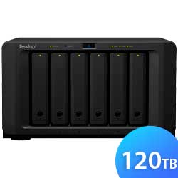 DS1621+ 120TB Synology DiskStation - Storage NAS 6 Bay p/ HDD SATA/SSD