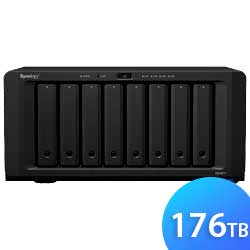 DS1821+ 176TB Synology DiskStation - Storage NAS 8 Baias p/ HDD SATA