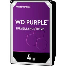 WD40EJRX WD - HD Interno 4TB 5.400 RPM Purple p/ sistemas CFTV, DVR e NVR