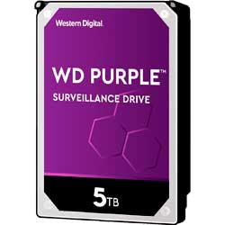 WD50EJRX WD - HD Interno 5TB 5.400 RPM Purple p/ sistemas CFTV, DVR e NVR