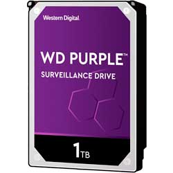 WD10PURZ WD - HD 1TB SATA 5.400 RPM Purple p/ sistemas CFTV, NVR e DVR