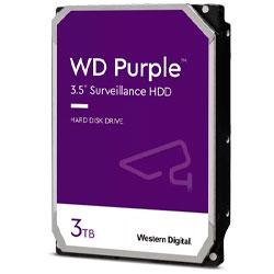 WD142PURP WD - HD Interno 14TB SATA 7.200 RPM Purple Pro p/ CFTV, DVR e NVR