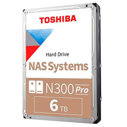 HDWG460XZSTB 6TB Toshiba - N300 Pro HD Interno NAS 7200 RPM SATA
