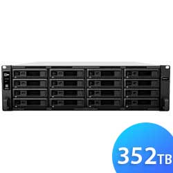 RS4021xs+ 352TB RackStation Synology - Storage NAS 16 Baias SATA/SSD