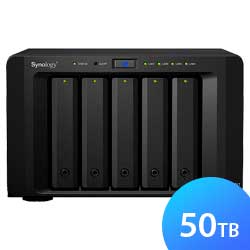 DS1517 50TB Synology DiskStation - NAS Server 5 Bay p/ HDD SATA