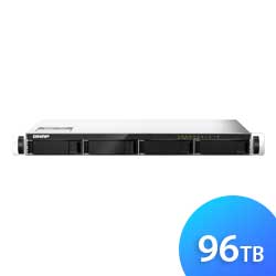 TS-435XeU 88TB Qnap - Servidor NAS 4 Baias p/ HDD SATA/SSD