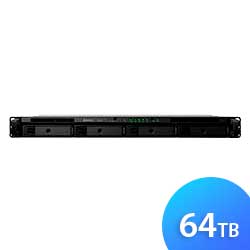 Synology RS819 64TB Rackstation - Storage NAS 4 Baias p/ HDD SATA/SSD