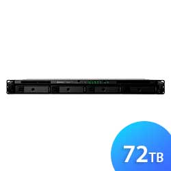 Synology RS819 72TB Rackstation - Storage NAS 4 Baias p/ HDD SATA/SSD