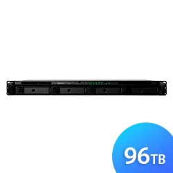 Synology RS819 96TB Rackstation - Storage NAS 4 Baias p/ HDD SATA/SSD