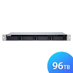 TS-431XeU 88TB Qnap - Storage NAS Rackmount 4 baias p/ HDD ou SSD SATA