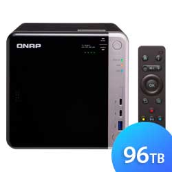 TS-453BT3 88TB Qnap - NAS Thunderbolt 3 10GbE 4 baias