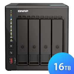 TS-453E 16TB Qnap - Storage NAS 4 Baias p/ HDD SATA