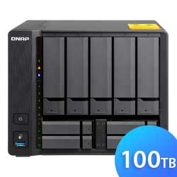 TS-932X 120TB Qnap - Storage NAS 5 baias HDD SSD SATA e LAN 10GbE