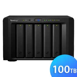 DS1517 100TB Synology DiskStation - NAS Server 5 Bay p/ HDD SATA