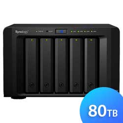 DS1517 80TB Synology DiskStation - NAS Server 5 Bay p/ HDD SATA