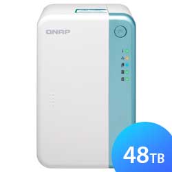 TS-251D 48TB Qnap - Storage NAS 2 Baias e Servidor Multimídia Doméstico