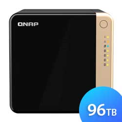 TS-464 96TB Qnap - Storage NAS 4 Bay p/ HDD SATA