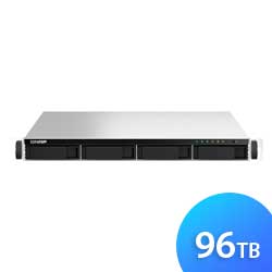 TS-464eU Qnap 88TB - Storage NAS 4 Baias Rackmount p/ discos SATA