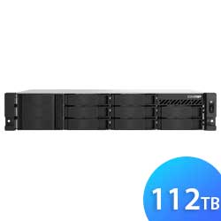 TS-855eU 112TB Qnap - Storage NAS 8 Bay p/ HDD SATA/SSD