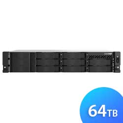 TS-855eU 64TB Qnap - Storage NAS 8 Bay p/ HDD SATA/SSDvv