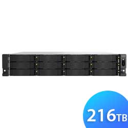 TS-h1277AXU-RP 216TB Qnap - Storage NAS 12 Bay p/ HDD SATA/SSD