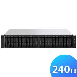 Qnap TS-h2490FU 240TB - All Flash 24 Baias Storage NVMe