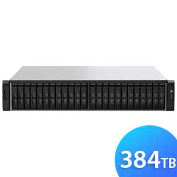 Qnap TS-h2490FU 384TB - All Flash 24 Baias Storage NVMe