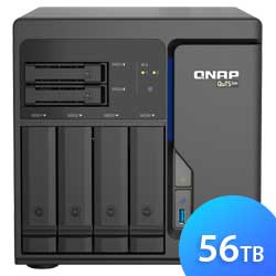 TS-h686 96TB Qnap - Unidade de Armazenamento p/ HDD ou SSD SATA