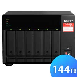 Qnap TVS-675 144TB - Storage NAS 6 Baias SATA/NVMe