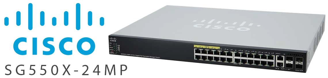 Switch SG550X-24MP ideal para ambientes corporativos